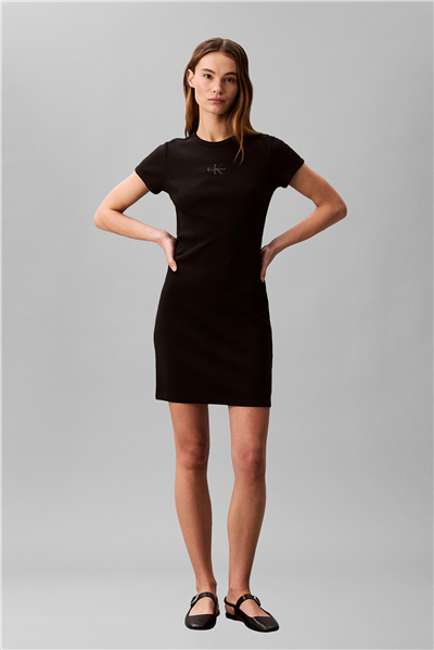 Calvin Klein Ss Monologo 2X2 Baby Kadın Elbise