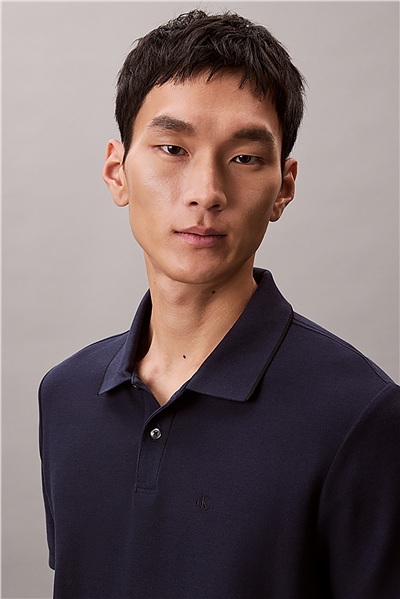 Calvin Klein Ss Refined Pique Tipped Classic Erkek Polo Yaka T-Shirt