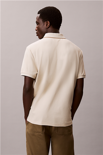 Calvin Klein Ss Refined Pique Tipped Classic Erkek Polo Yaka T-Shirt