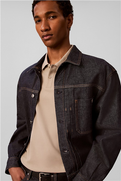 Calvin Klein Ss Refined Pique Tipped Classic Erkek Polo Yaka T-Shirt