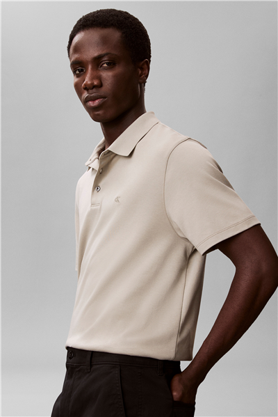 Calvin Klein Ss Rlxd Cooling Piqu Erkek Polo Yaka T-Shirt