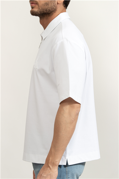 Calvin Klein Ss Rlxd Cooling Piqu Erkek Polo Yaka T-Shirt