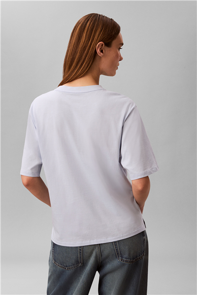 Calvin Klein Ss Seasonal Graphic Kadın Bisiklet Yaka T-Shirt