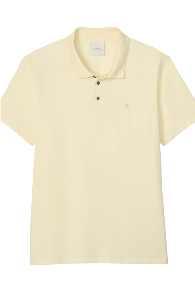 Calvin Klein Ss Slim Stretch Cott Erkek Polo Yaka T-Shirt