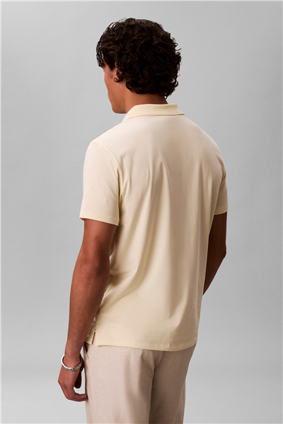 Calvin Klein Ss Slim Stretch Cott Erkek Polo Yaka T-Shirt