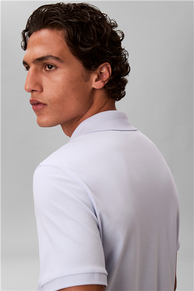 Calvin Klein SS Slim Supima Zip Polo Erkek Polo Yaka T-Shirt