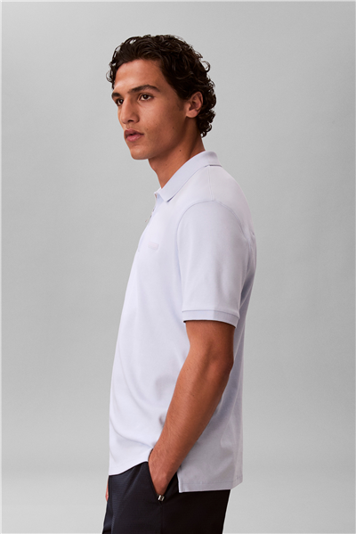 Calvin Klein SS Slim Supima Zip Polo Erkek Polo Yaka T-Shirt