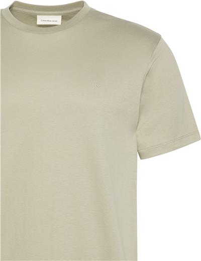 Calvin Klein Ss Supima Chest Emb Erkek Bisiklet Yaka T-Shirt