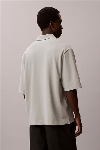 Calvin Klein Ss Supima Chest Emb Erkek Polo Yaka T-Shirt