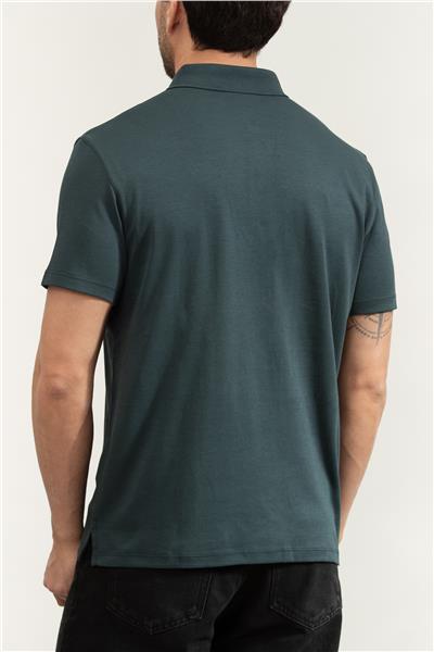 Calvin Klein Ss Supima Chest Emb Erkek Polo Yaka T-Shirt