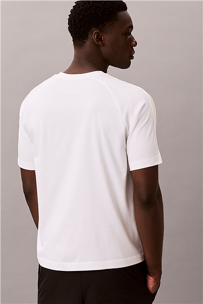Calvin Klein Ss Tape Tee Erkek Bisiklet Yaka T-Shirt