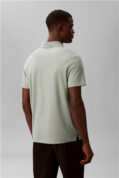 Calvin Klein Ss Tech Birdseye int Erkek Polo Yaka T-Shirt