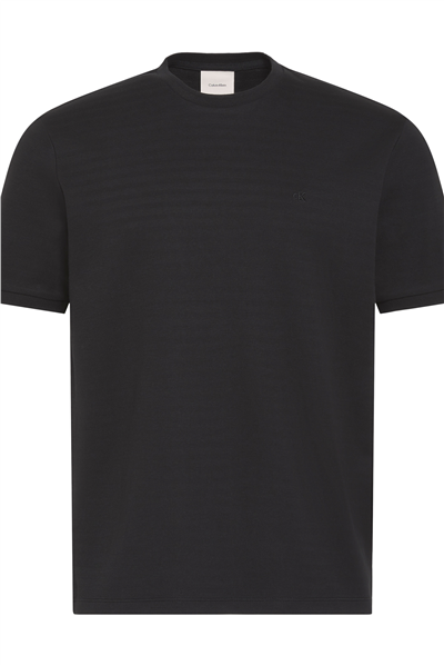 Calvin Klein Ss Tonal Stripe Crew Erkek Bisiklet Yaka T-Shirt