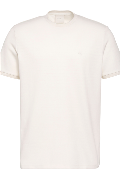 Calvin Klein Ss Tonal Stripe Crew Erkek Bisiklet Yaka T-Shirt