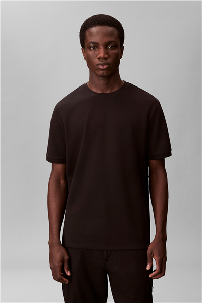Calvin Klein Ss Tonal Stripe Crew Erkek Bisiklet Yaka T-Shirt
