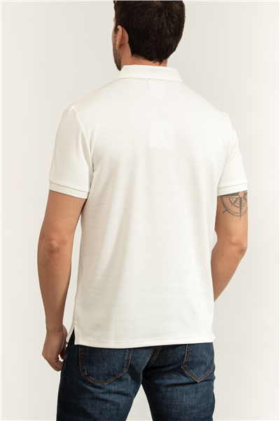 Calvin Klein Ss Tonal Stripe Polo Erkek Polo Yaka T-Shirt