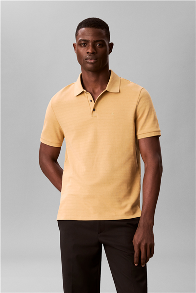 Calvin Klein Ss Tonal Stripe Polo Erkek Polo Yaka T-Shirt