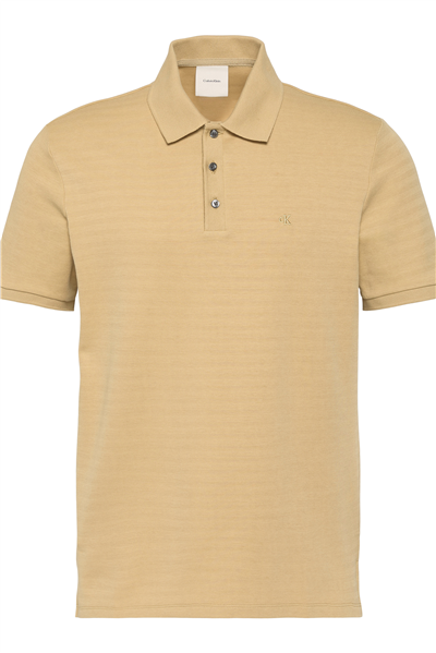Calvin Klein Ss Tonal Stripe Polo Erkek Polo Yaka T-Shirt