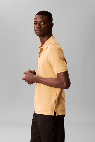 Calvin Klein Ss Tonal Stripe Polo Erkek Polo Yaka T-Shirt