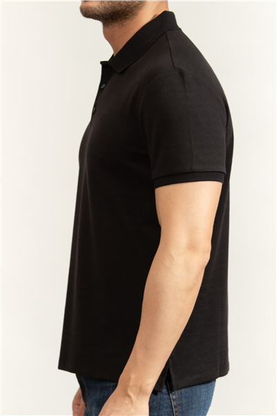 Calvin Klein Ss Tonal Stripe Polo Erkek Polo Yaka T-Shirt