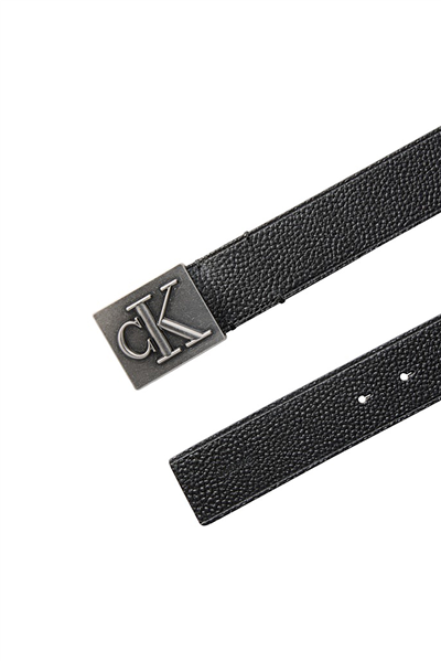 Calvin Klein Ssnl Mono Plaque 40Mm Erkek Kemer Siyah