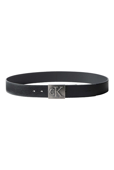 Calvin Klein Ssnl Mono Plaque 40Mm Erkek Kemer Siyah