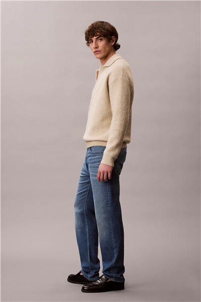 Calvin Klein Standard Straight Embers Jean Erkek Jean Pantolon