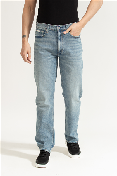 Calvin Klein Stndrd Strght Shiloh Jean Erkek Jean Pantolon