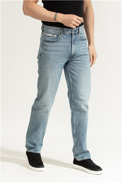 Calvin Klein Stndrd Strght Shiloh Jean Erkek Jean Pantolon