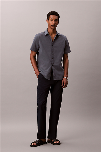 Calvin Klein Straight Seersucker Erkek Pantolon