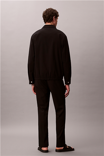 Calvin Klein Straight Seersucker Erkek Pantolon