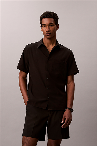 Calvin Klein Straight Seersucker Erkek Şort