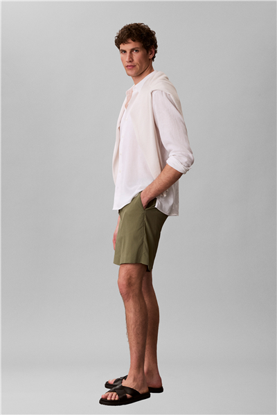 Calvin Klein Straight Seersucker Erkek Şort