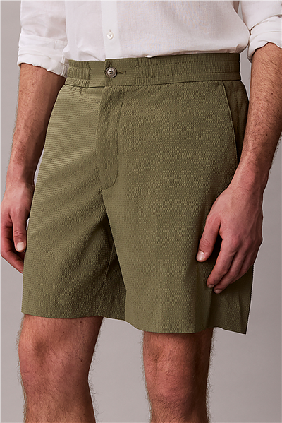 Calvin Klein Straight Seersucker Erkek Şort
