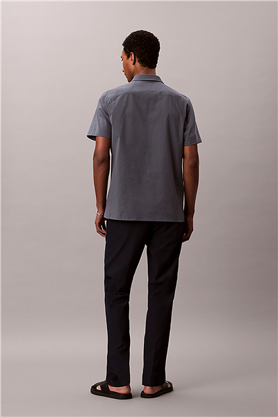 Calvin Klein Straight Seersucker Erkek Pantolon