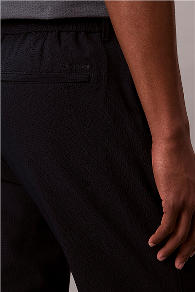 Calvin Klein Straight Seersucker Erkek Pantolon