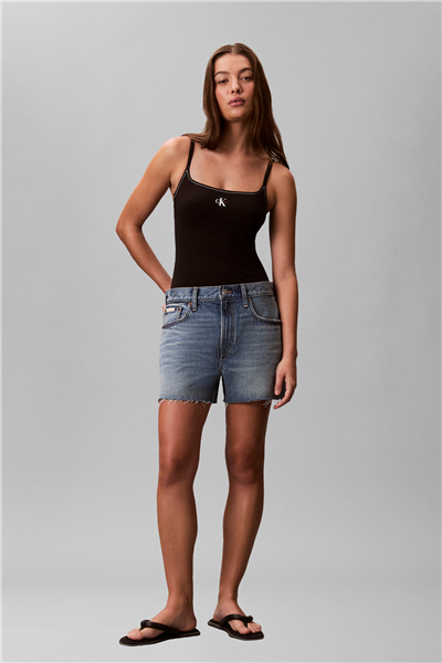Calvin Klein Strapless Kadın Mayo Siyah