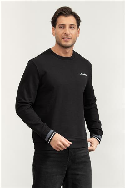 Calvin Klein Sweat Top Pullover Erkek Bisiklet Yaka Sweatshirt