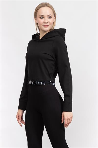 Calvin Klein Tape Milano Hoodie Kadın Kapüşonlu Sweatshirt