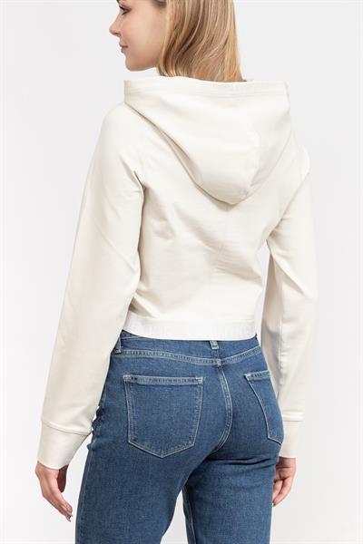 Calvin Klein Tape Milano Hoodie Kadın Kapüşonlu Sweatshirt