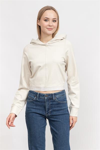 Calvin Klein Tape Milano Hoodie Kadın Kapüşonlu Sweatshirt