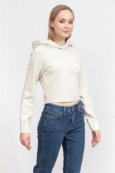 Calvin Klein Tape Milano Hoodie Kadın Kapüşonlu Sweatshirt