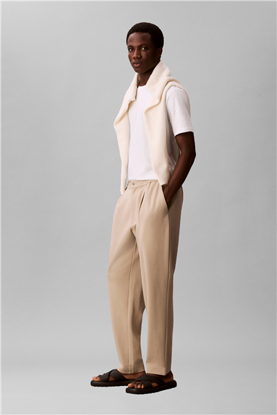 Calvin Klein Tapered Tech Knit Pl Erkek Pantolon