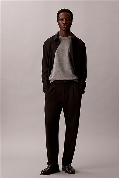 Calvin Klein Tapered Tech Knit Pl Erkek Pantolon