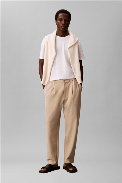 Calvin Klein Tapered Tech Knit Pl Erkek Pantolon