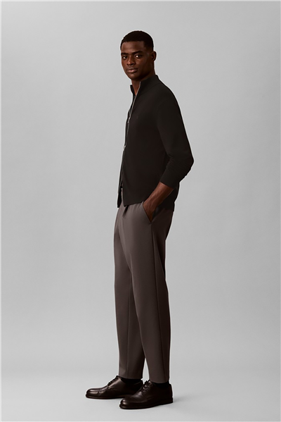 Calvin Klein Tapered Tech Knit Pleated Pant Erkek Pantolon