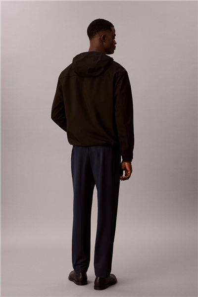 Calvin Klein Tapered Tech Knit Pleated Pant Erkek Pantolon Lacivert