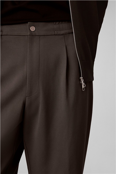 Calvin Klein Tapered Tech Knit Pleated Pant Erkek Pantolon