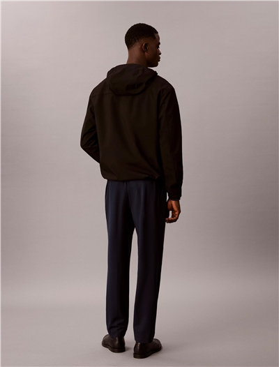 Calvin Klein Tapered Tech Knit Pleated Pant Erkek Pantolon Lacivert