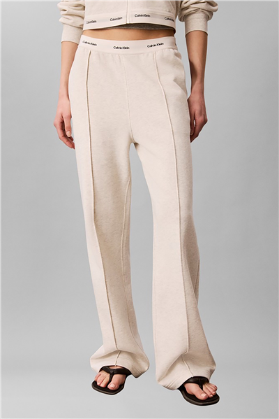 Calvin Klein Terry Logo Waistband Track Pant Kadın Eşofman Altı Gri